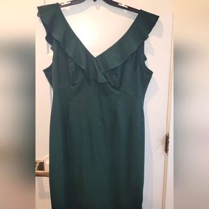 Plus Emerald Green Dress